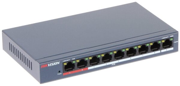 Hikvision DS-3E0109P-E/M(B) 8 ports Switch