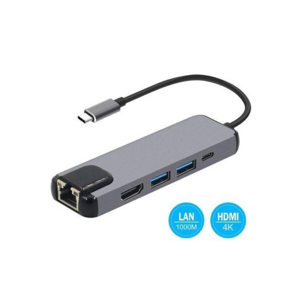 5 In 1 Type C Converter