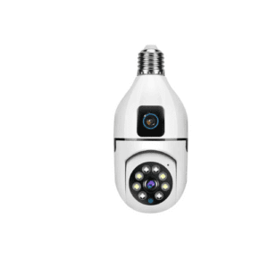 Dual Lense Ptz Bulb Camera