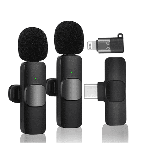 2 in 1 K9 Bluetooth Wireless Microphone